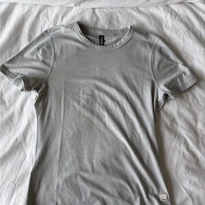 Vuori Light Gray Short Sleeve Tee